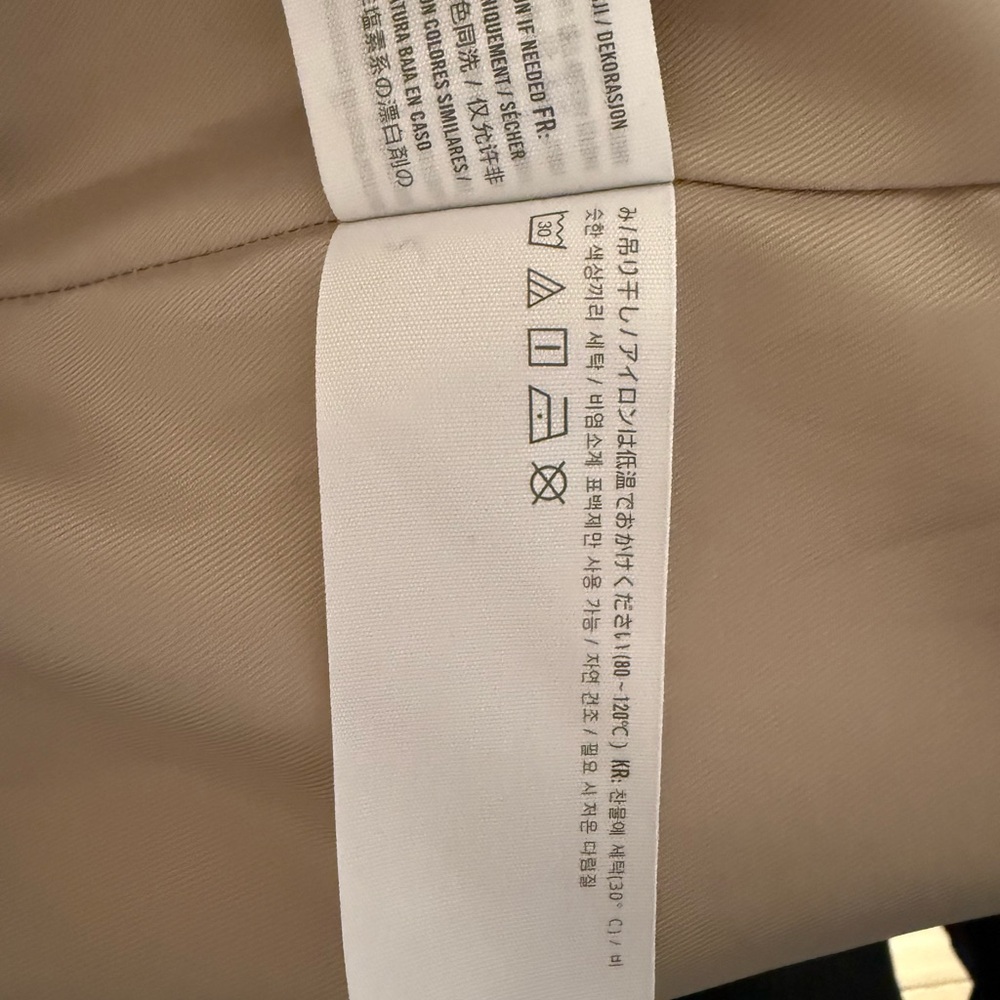 Abercrombie & Fitch Beige Trench Coat - Picture 6 of 7